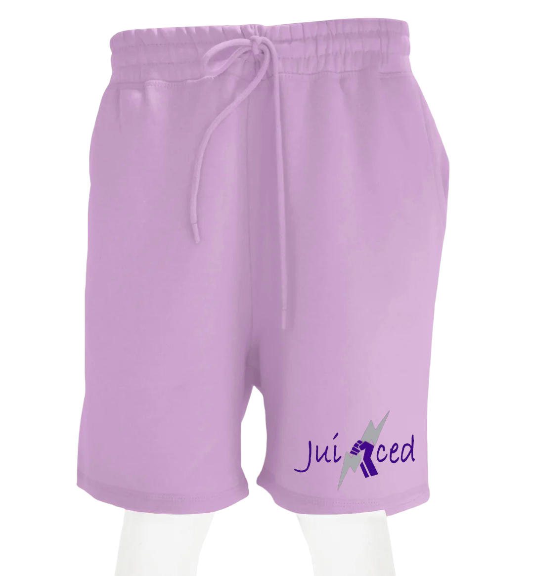 Bolt Logo Lilac Jui2ced Shorts (Available in 5 Colors)