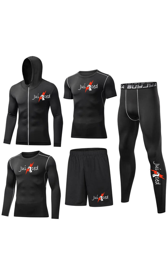 Jui2ced Athletic 5 Piece Workout Gear